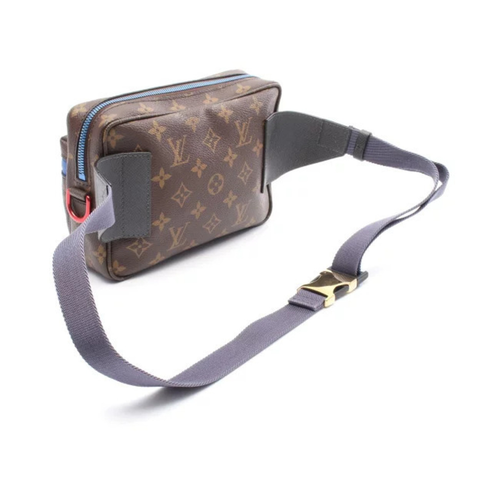 Louis Vuitton Waist Leather Body Pacific Bum Bag Crossbody Bum Brown Belt